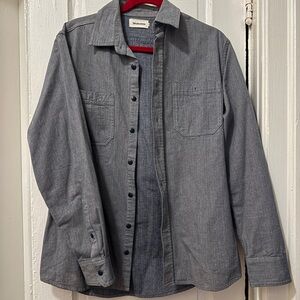 Men's Taylor Stitch button down used grey sz 40